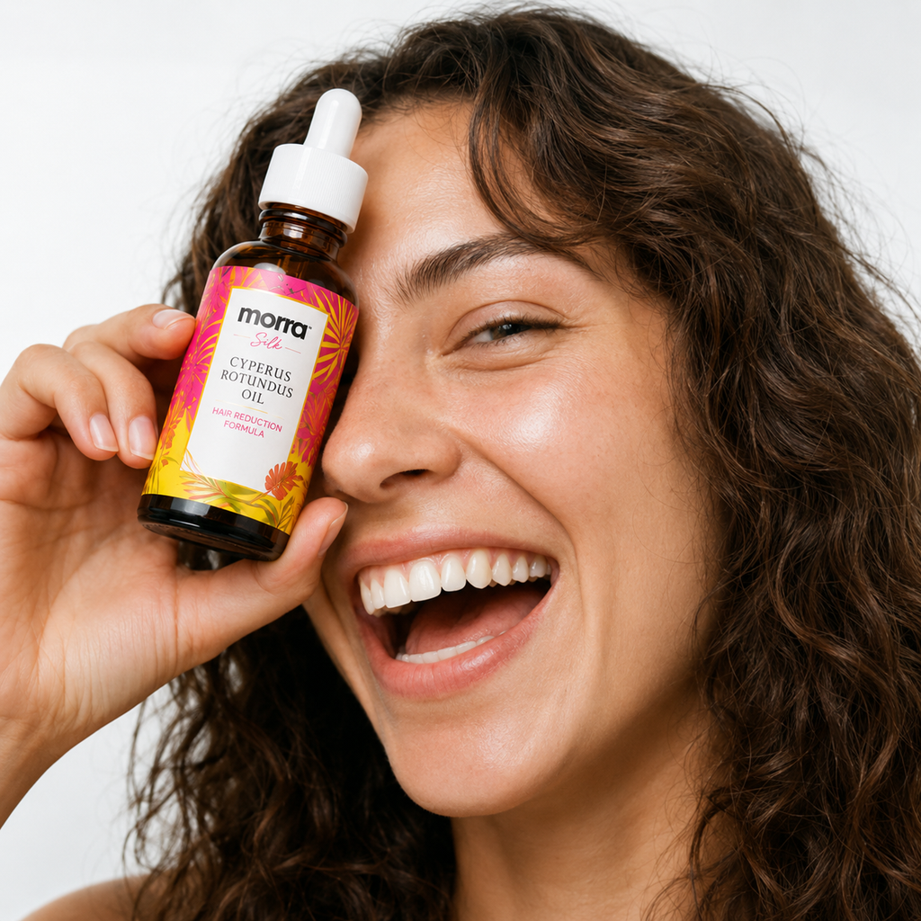Morra Silk — Cyperus Rotundus Smoothing Body Oil